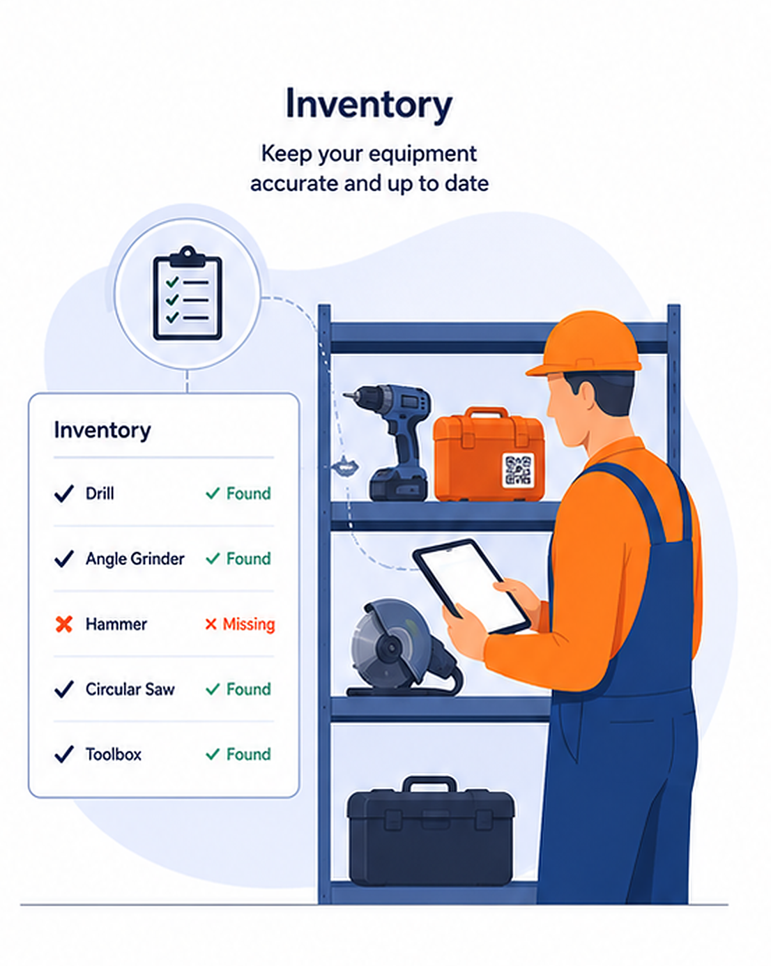Finish inventory checks in minutes